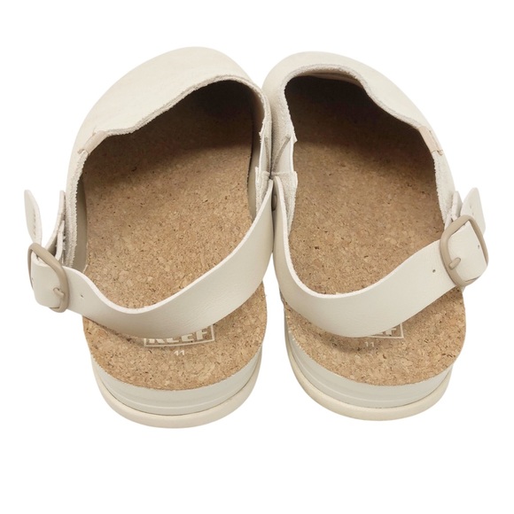 Reef Cushion Sage SE Suede‎ Sand Color Clog Slip-On Woman’s Size 11 - Picture 3 of 9